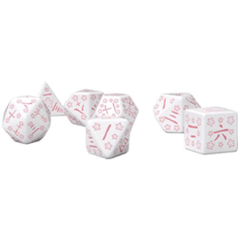 Japanese 7 Dice Set