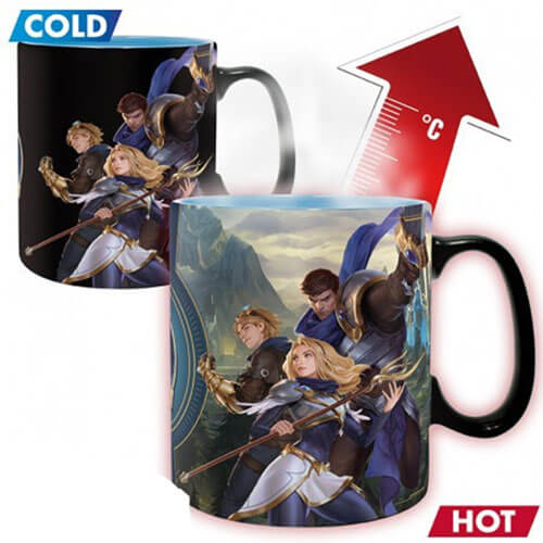 League of Legends Group Coffee Mug Heat Change 460mL