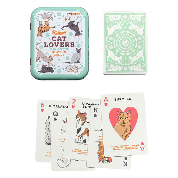 Ridley's Cat Lovers Playing Cards