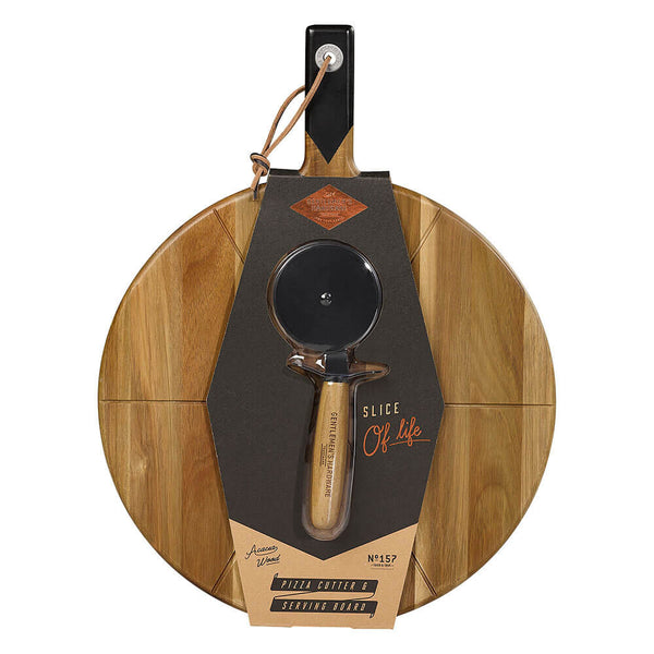 Gentlemen's Hardware Pizza Cutter & Serving Board