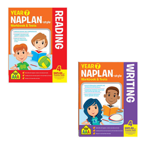 Schoolzone Naplan Year 7 Workbook and Tests