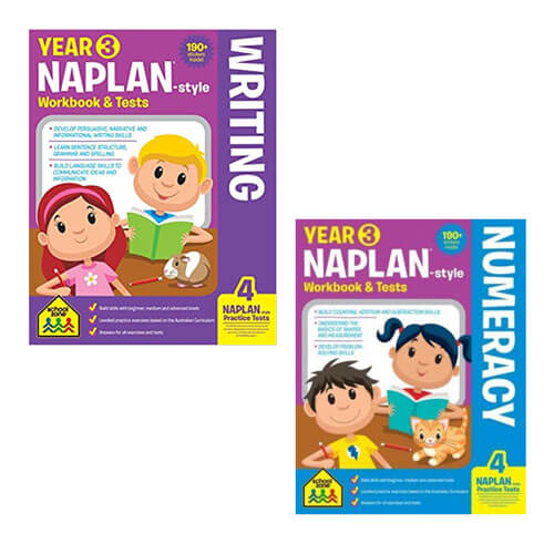 Schoolzone Naplan Year 3 Workbook and Tests