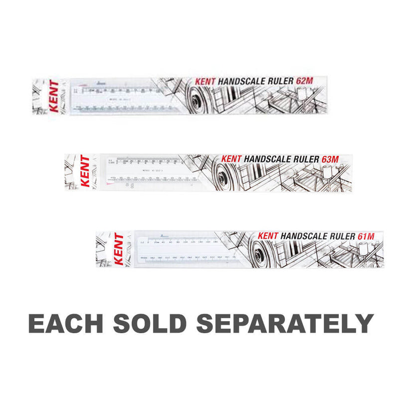 Kent Doublesided Handscale Ruler