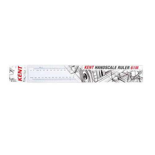 Kent Doublesided Handscale Ruler