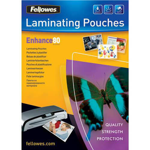 Fellowes Laminating Pouches Gloss A4 25pk