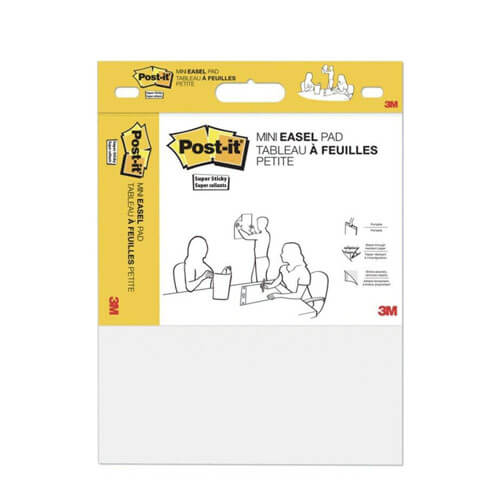 Post-it Easel Pad White 381x457mm (20/pad)