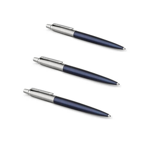 Parker Jotter Ballpoint Pen (Chrome Trim)