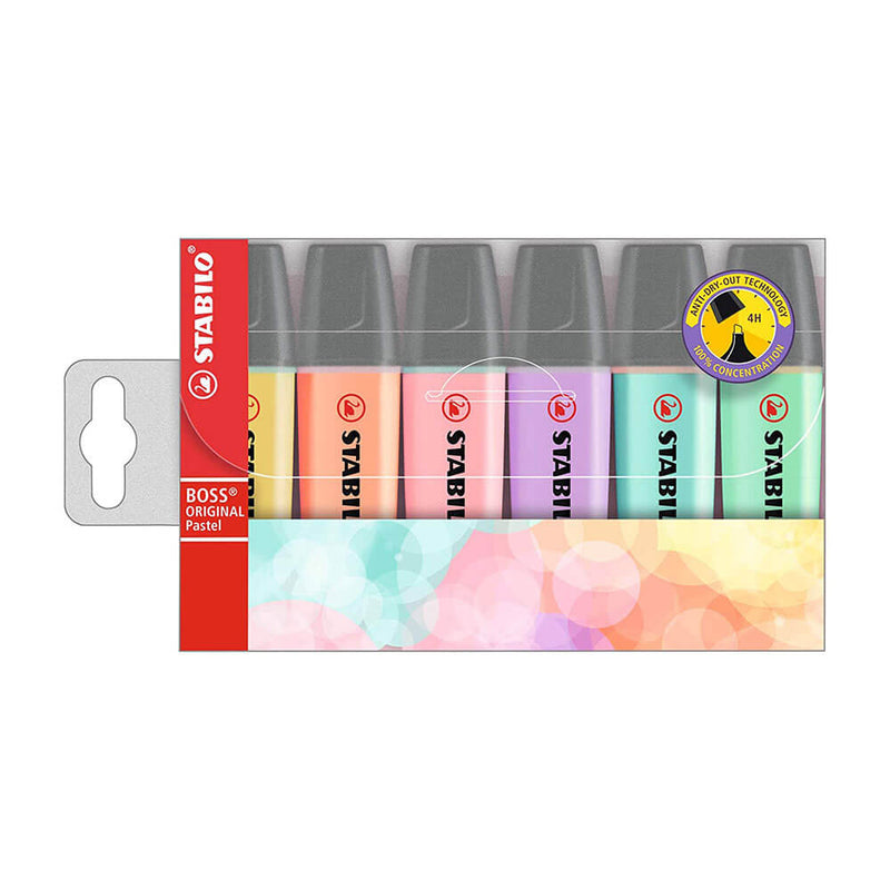 Stabilo Boss Highlighter Assorted Pastel