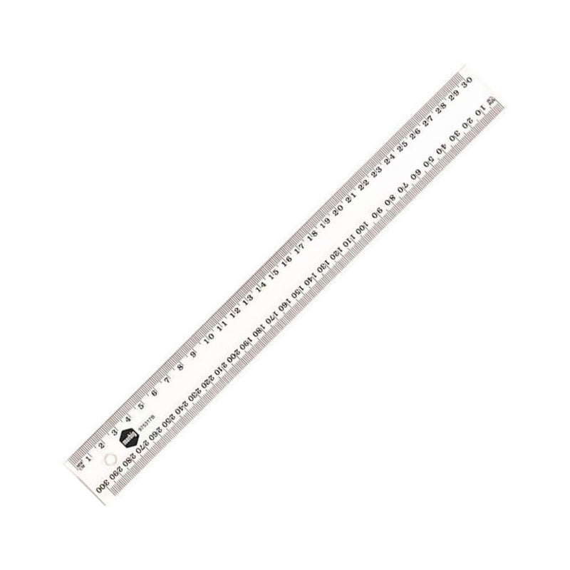 Marbig Plastic Ruler (Clear)