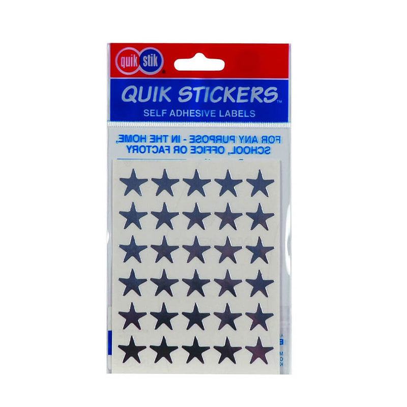 Quik Stik Stars Label (Pack of 10)