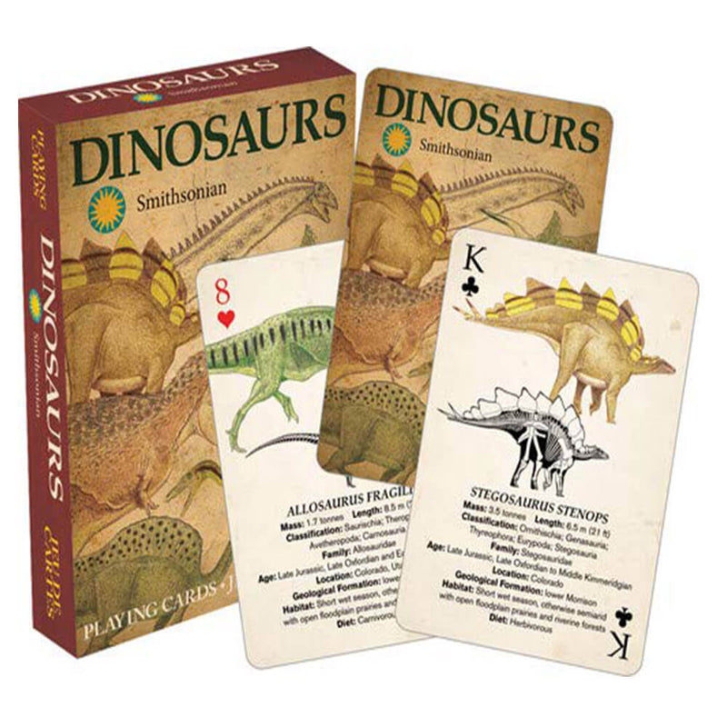 Smithsonian Dinosaurs Playing Cards