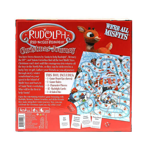 Rudolph The Red-Nosed Reindeer Board Game