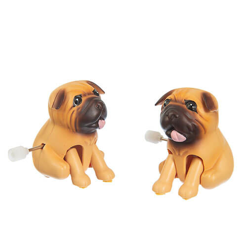 Funtime Bottom Racers Racing Pugs Toy