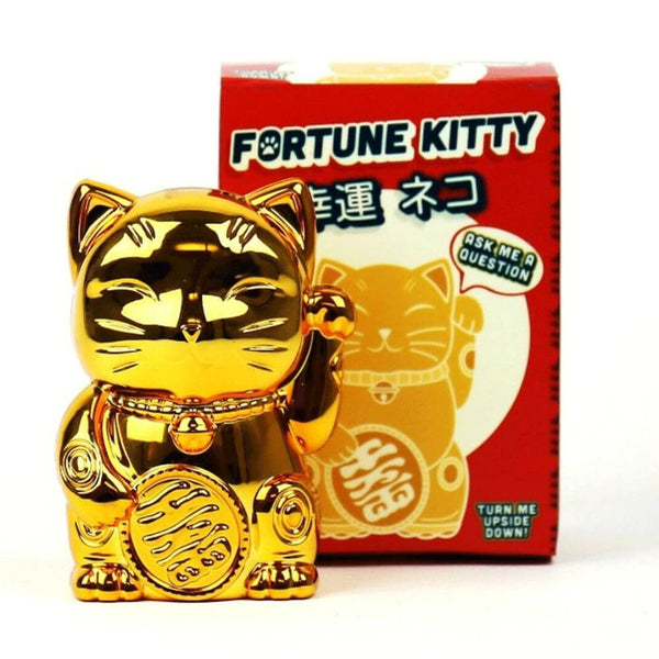 Goldish Plastic Fortune Kitty (10x14x8cm)