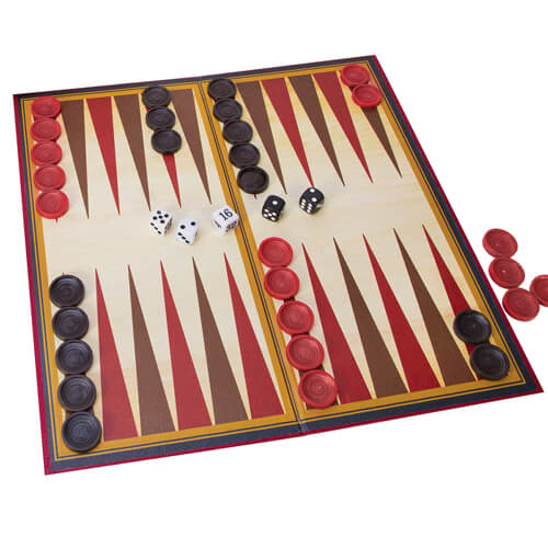 Schylling Classic Backgammon Board Game